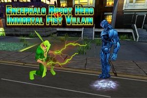 Encephalo Robot Hero vs Immortal Fist Villain Ekran Görüntüsü 3