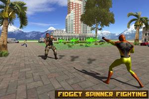 Fidget Spinner Heroes vs City Gangsters capture d'écran 1
