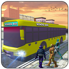Super Hero Kids School Bus Driver simgesi