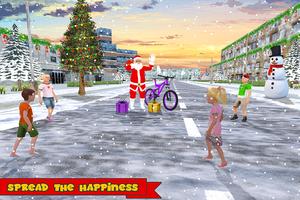 Santa Bicycle Rider:Xmas Special اسکرین شاٹ 3