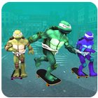 Street Ninja Hero Skating 3D icône