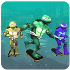 Street Ninja Hero Skating 3D biểu tượng