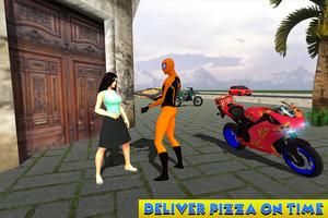 Amazing Spider Hero Pizza Delivery capture d'écran 2