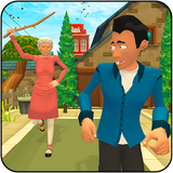 Virtual Crazy Neighbor Bully Boy Game simgesi