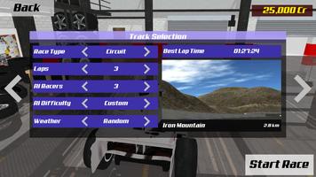 Pocket Racing Drift 3D captura de pantalla 1