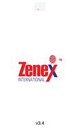 ZENEX INTERNATIONAL الملصق