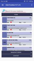 RSM Pharma Productlist capture d'écran 1