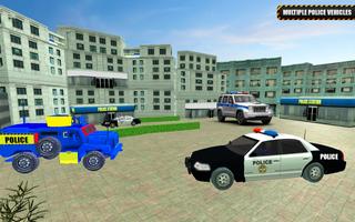 オフロード 警察 ジープ シミュレーション スクリーンショット 3
