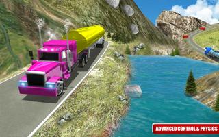 Oil Tanker Transporter 3D: Truck Simulator Affiche