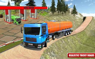 برنامه‌نما Oil Tanker Transporter 3D: Truck Simulator عکس از صفحه