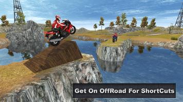 Motocross Beach Bike Racing Stunt 3D poster