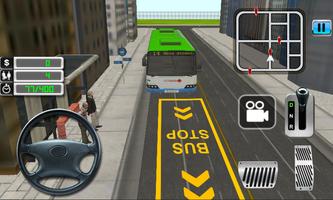 City Bus Driving 3D imagem de tela 1