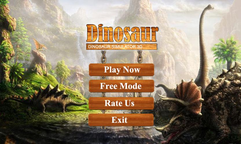 Симулятор динозавра 3d. Dinosaur Simulator 3d.