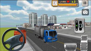 Garbage Truck Simulator capture d'écran 1