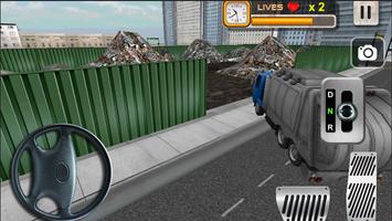 Garbage Truck Simulator captura de pantalla 2