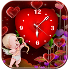 Icona Love Clock Valentine theme