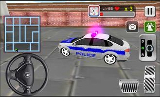 Police Car Driving 3D imagem de tela 3