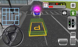 Police Car Driving 3D imagem de tela 1