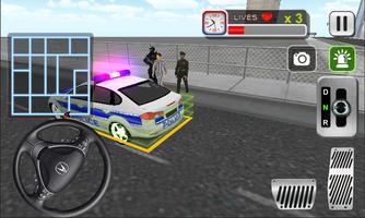 Police Car Driving 3D capture d'écran 2