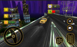 Taxi Car Driving 3D imagem de tela 3