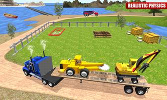 Wood Cargo Truck Timber Simulator 🆓 Screenshot 3