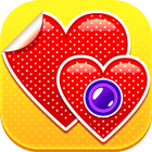 Love Hearts Photo Stickers icon