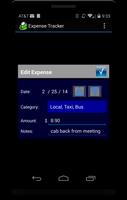 Expense Tracker syot layar 1