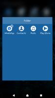Blue theme & Icons pack syot layar 3