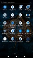 Blue theme & Icons pack syot layar 2