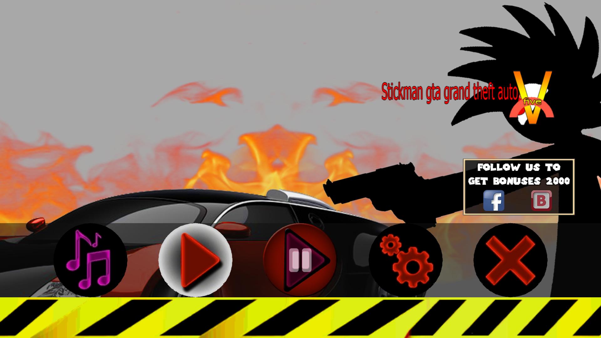 Android 用の Stickman Gta Grand Theft Auto V 18 Apk をダウンロード