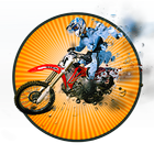 Office Motocross Bike Racing3D Zeichen