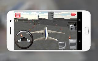 Airplane Airport Parking Sim3D captura de pantalla 2