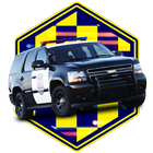 Fast Police Car Driving 3D icon