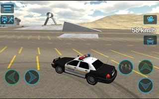 Fast Police Car Driving 3D capture d'écran 2