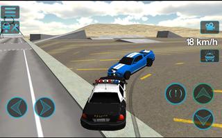 Fast Police Car Driving 3D capture d'écran 3