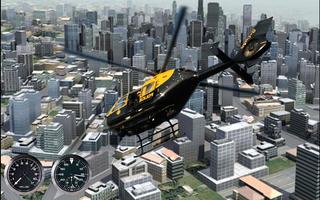 911 Police Helicopter Pilot 3D Ekran Görüntüsü 1