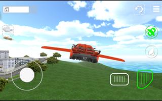 Flying Car Sim Extreme Pilot3D Affiche