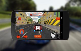 City Car Racing 3d Turbo Fast imagem de tela 2