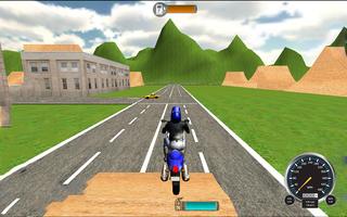 Extreme MotorBike 3D Racer Sim تصوير الشاشة 3