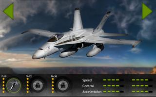 ✈️F18 Jet Fighter Plane 3D Pro Cartaz