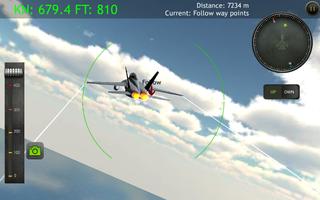 ✈️F18 Jet Fighter Plane 3D Pro capture d'écran 1