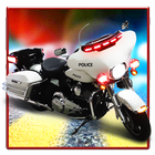 Police Moto Bike Road Rider 3D ไอคอน