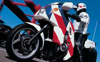 Police Moto Bike Road Rider 3D plakat