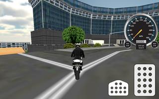Police Moto Bike Road Rider 3D capture d'écran 2