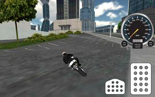 Police Moto Bike Road Rider 3D ภาพหน้าจอ 3