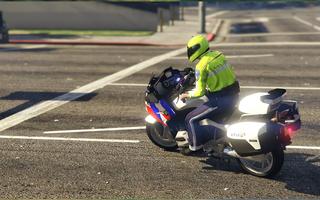 🏍️Police Motorbike Rider 3D!-poster