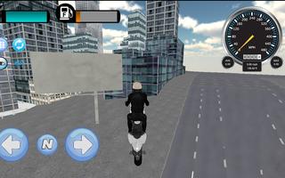 🏍️Police Motorbike Rider 3D! imagem de tela 2
