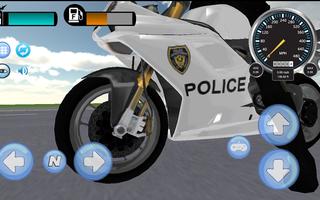 🏍️Police Motorbike Rider 3D! скриншот 3