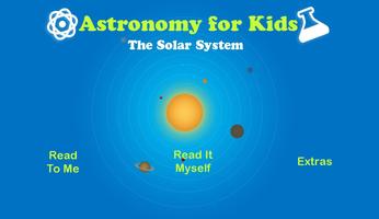 Astronomy for Kids Affiche