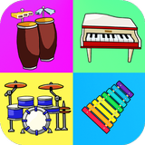Instrumentos musicais: Miúdos ícone